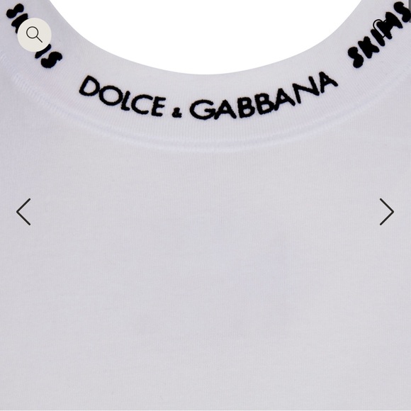 Dolce & Gabbana Skims Cotton Jersey Long Sleeve T-Shirt - Picture 5 of 5